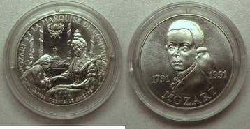 France Frankreich 1991 Mozart en die Marquise de Pompadou..., Postzegels en Munten, Verzenden