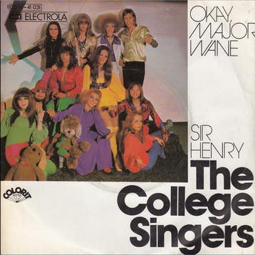 The College Singers - Okay Major Wane / Sir Henry, Verzenden