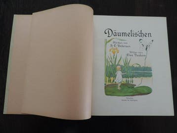 H. C. Andersen / Elsa Beskow - Däumelischen - Top Zustand-