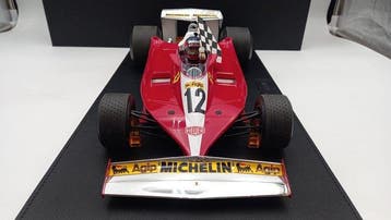 GP Replicas 1:12 - Modelauto - Ferrari 312 T3 G. Villeneuve, Hobby en Vrije tijd, Nieuw