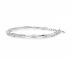 Armband - 18 karaat Witgoud - 0.63ct. tw. Diamant, Nieuw