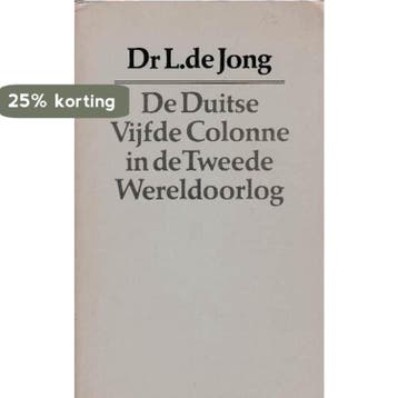 Duitse 5e colonne in de 2e wereldoorlog 9789029009744, Boeken, Verzenden, Gelezen, Alwine de Jong