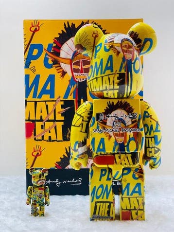 Medicom Toy - BE@RBRICK 400% & 100% Andy Warhol x