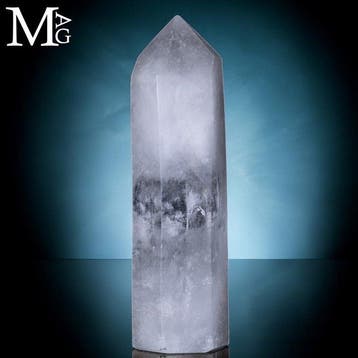 Quartz clair cristallin Quartz Tower - Hauteur : 190 mm -, Collections
