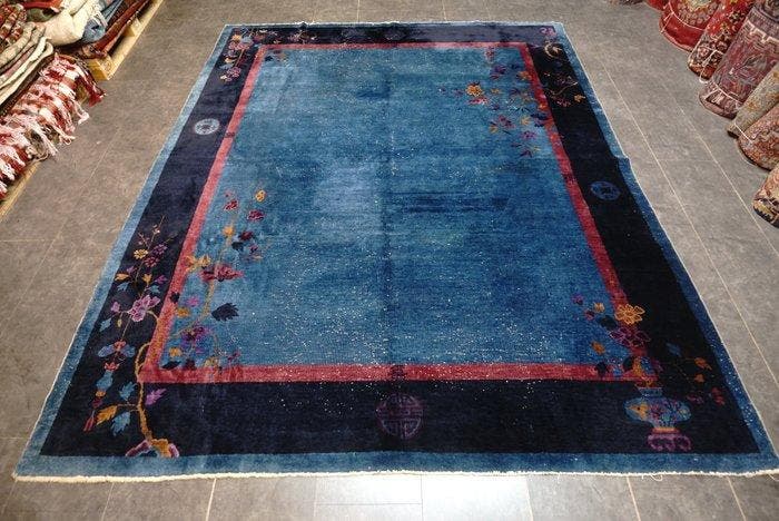 Antieke China Art Deco - Tapijt - 300 cm - 250 cm, Huis en Inrichting, Stoffering | Tapijten en Vloerkleden