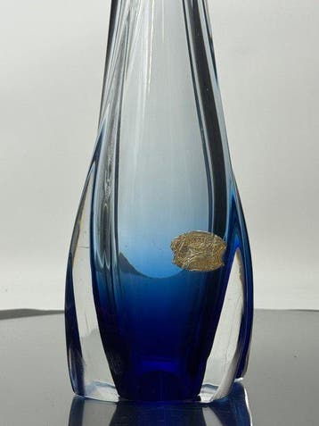 Val Saint Lambert - René Delvenne - Tafellamp - Kristal -