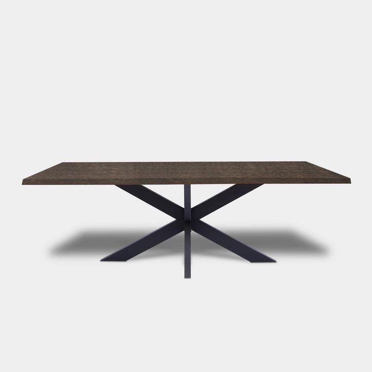Tafel Boomstam eikenhout  Matrix  180x90, Huis en Inrichting, Tafels | Eettafels