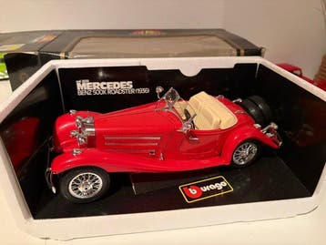 Bburago 1:18 - Modelauto - Mercedes Benz 500k Roadster, Nieuw