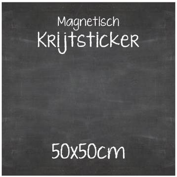 Magnetische Krijtsticker 50x50 cm, Verzenden, Nieuw