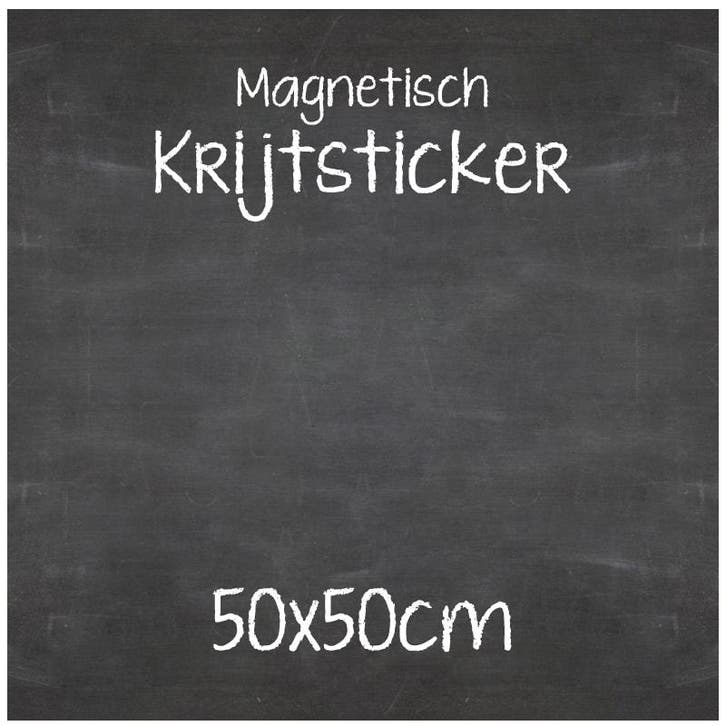 Magnetische Krijtsticker 50x50 cm, Huis en Inrichting, Woonaccessoires | Lijsten, Verzenden