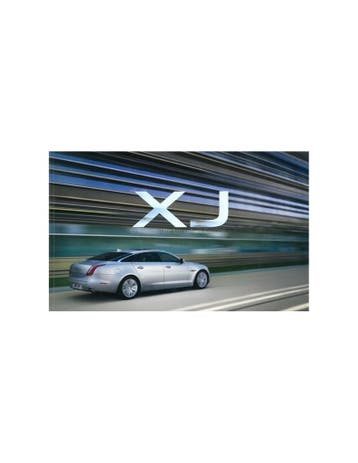 2013 JAGUAR XJ BROCHURE NEDERLANDS, Livres, Ophalen of Verzenden