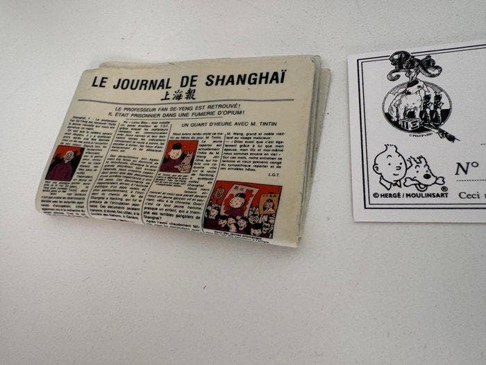Tintin - Pixi 5613 - Le journal de Shanghaï - Les Objets du, Livres, BD | Comics