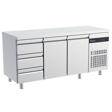 Koelwerkbank | 420L | 2 Deuren  (1/1 GN) + 3 Laden |, Verzenden, Nieuw in verpakking
