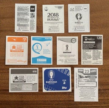 Panini UEFA Euro, FIFA World Cup Cristiano Ronaldo - 10, Nieuw