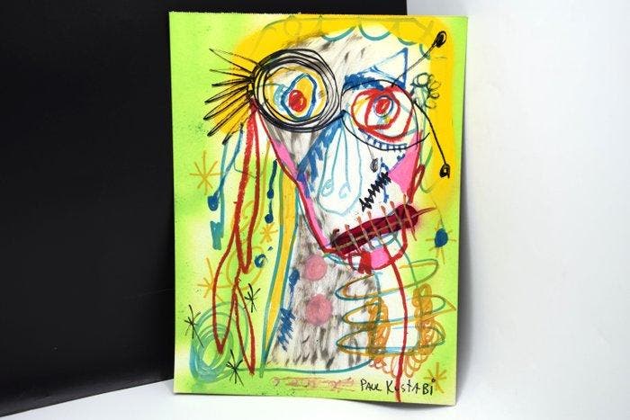 Paul Kostabi (1962) - Fire Cometh, Antiquités & Art, Art | Objets design
