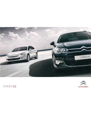 2012 CITROEN C5 BROCHURE NEDERLANDS, Nieuw