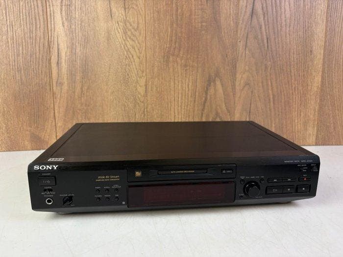 Sony - MDS-JE520 Minidisc deck, Audio, Tv en Foto, Radio's
