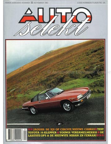 1983 AUTOSELEKT MAGAZINE 11 NEDERLANDS, Nieuw