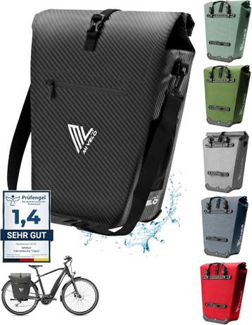 2dekans | MIVELO Fietstas - 100% Waterdicht - Laptopvak -, Fietsen en Brommers, Ophalen of Verzenden, Nieuw