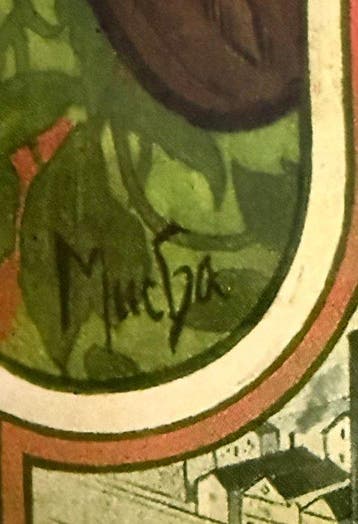 Alphonse Marie Mucha - “Affiche Bières de la Meuse, 1897”.