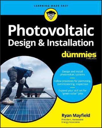 Photovoltaic Design & Installation For Dummies 9781119544357, Verzenden, Gelezen, Ryan Mayfield