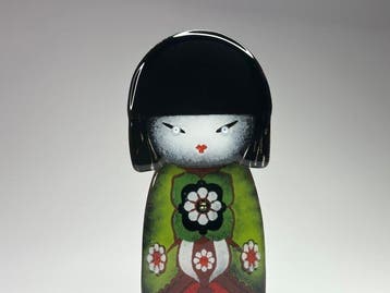 Studio Habrat - Beeldje - Kokeshi Doll - fusie