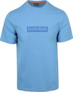 Napapijri T-shirt Logo Blauw maat Maat 52/54 (L) Heren, Vêtements | Hommes, T-shirts, Verzenden