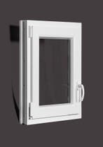 PVC raam draai kiep b60xh70 cm wit, Gevelraam of Ruit, Minder dan 80 cm, Minder dan 80 cm, Nieuw