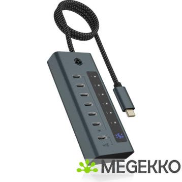 ICY BOX IB-HUB1457-C31 USB 3.2 Gen 1 (3.1 Gen 1) Type-C, Verzenden