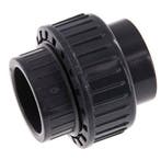PVC Fitting Lijmmof Recht 32x61mm EPDM [2 stuks], Verzenden
