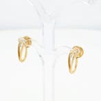 Boucles doreilles - 18 carats Or jaune Diamant (Naturelle), Nieuw