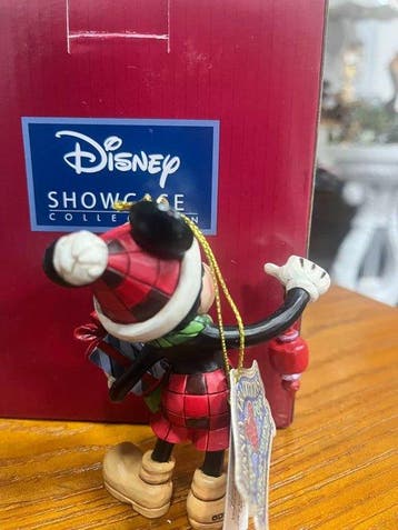 Disney - Beeldje - Mickey Mouse with Present - Hars, Nieuw