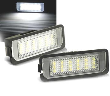 ÉCLAIRAGE PLAQUE D´IMMATRICULATION LED VOLKSWAGEN VW GOLF IV, Verzenden