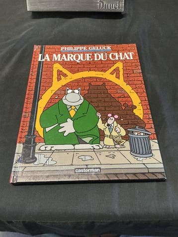 Le Chat - 2x C + dédicace-tampon + signature - 2 Album -