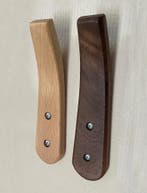 Set van 4 houten, gebogen kapstokhaken (beukenhout, type 1, Verzenden, Nieuw