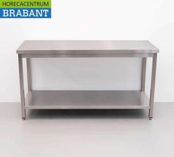 Table de travail HCB en acier inoxydable Premium-line 160 x, Verzenden