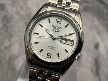 Seiko - Seiko 5 Automatic Day-Date - Zonder minimumprijs -