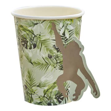 Jungle Bekers Aap 8st, Verzenden, Nieuw