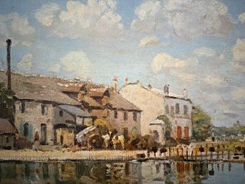 Alfred Sisley (1839-1899) - Le canal