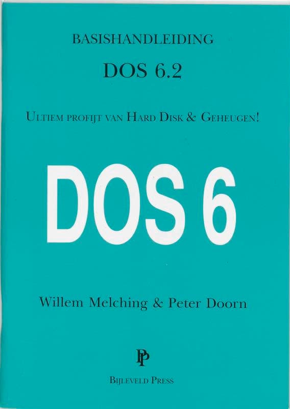 Basishandleiding DOS 6.2 / Cultuurautomatisering / 42, Livres, Informatique & Ordinateur, Envoi