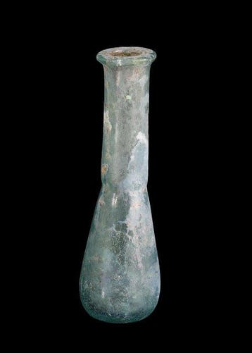 Oud-Romeins Glas Unguentarium (Zonder minimumprijs), Antiek en Kunst