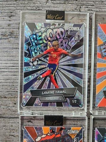 Wild Card Lamine Yamal 1/2 Serialized card, Rookie-kaart,, Nieuw