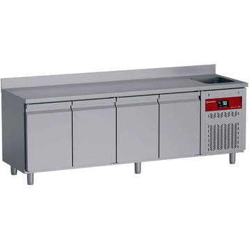 Koelwerkbank | GASTRO LINE EVO | 550L | 4 Deuren (1/1 GN) |, Verzenden