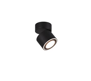 Trio TAURUS plafondlamp | LED | mat zwart | Ø 8,7 cm | IP20, Verzenden