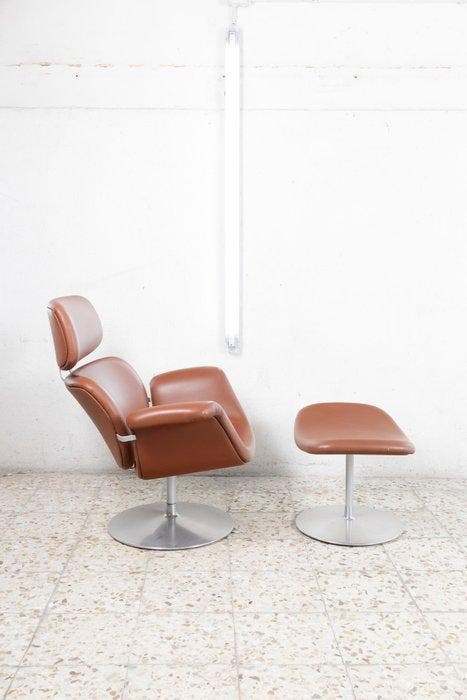 Artifort - Pierre Paulin - Chaise longue - Big Tulip +, Antiquités & Art, Art | Objets design