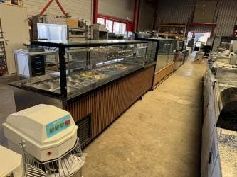 Professionele Horeca Saladebar / Koelvitrine met Glazen Opze, Zakelijke goederen, Ophalen, Nieuw in verpakking