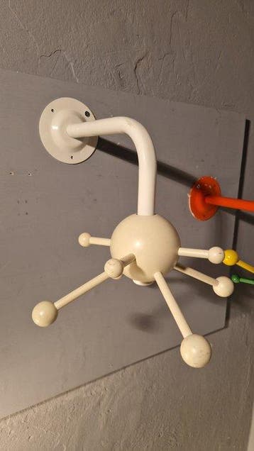 IKEA - Kapstok - Sputnik - Hout - Ikea wit ijzer