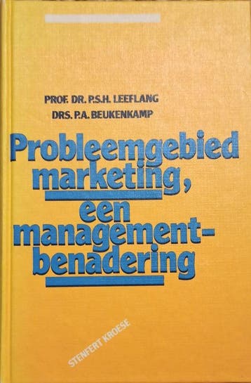 PROBLEEMGEBIED MARKETING STUDENT ED 9789020710687 LEEFLANG, Verzenden, LEEFLANG