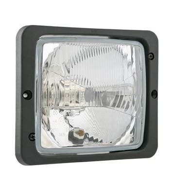 Wesem Inbouw Koplamp 172x142 + Frame, + H4 & T4W 12V, Ophalen of Verzenden