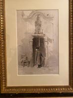 Gerolamo Induno (1827-1890) - Personaggio in abiti